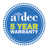 A-dec five year warranty 